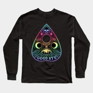 Ouija Planchette Board. All Seeing Eye Long Sleeve T-Shirt